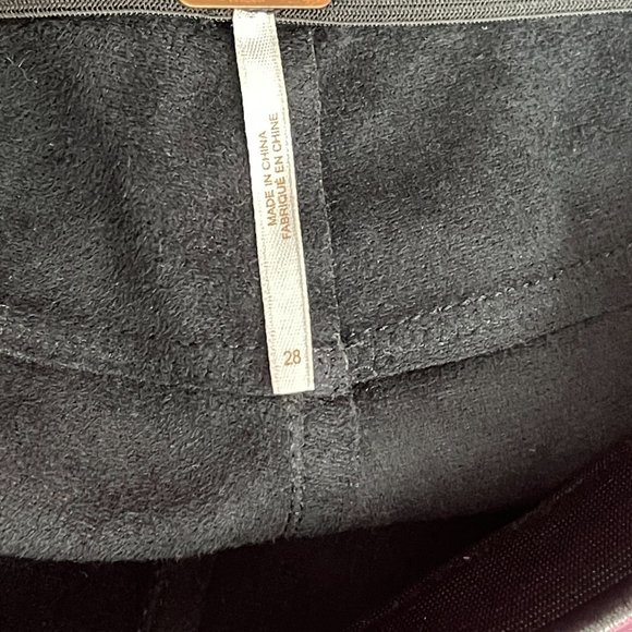 Free People Revolve Vegan Leather High Waist Legging Black Size 28 - Picture 6 of 15